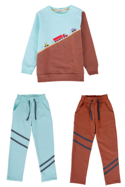 paidiko triplo set mployza tipoma oximata kai pantelonia siel kai kafe